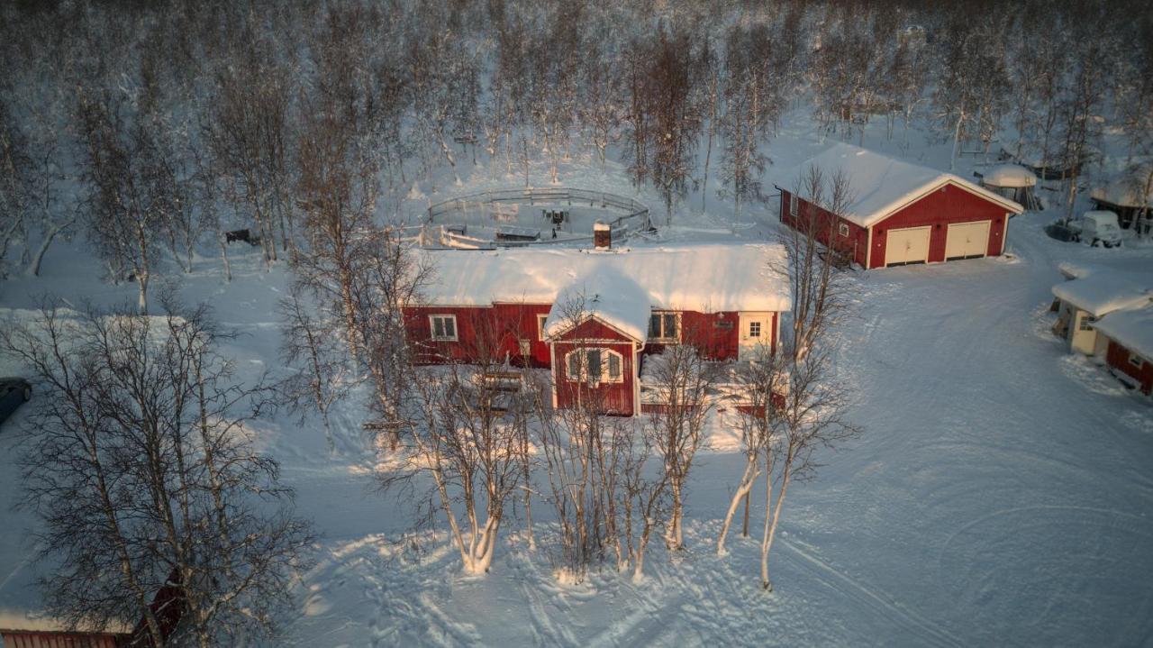Husky Lodge Hostel Kiruna Exterior foto